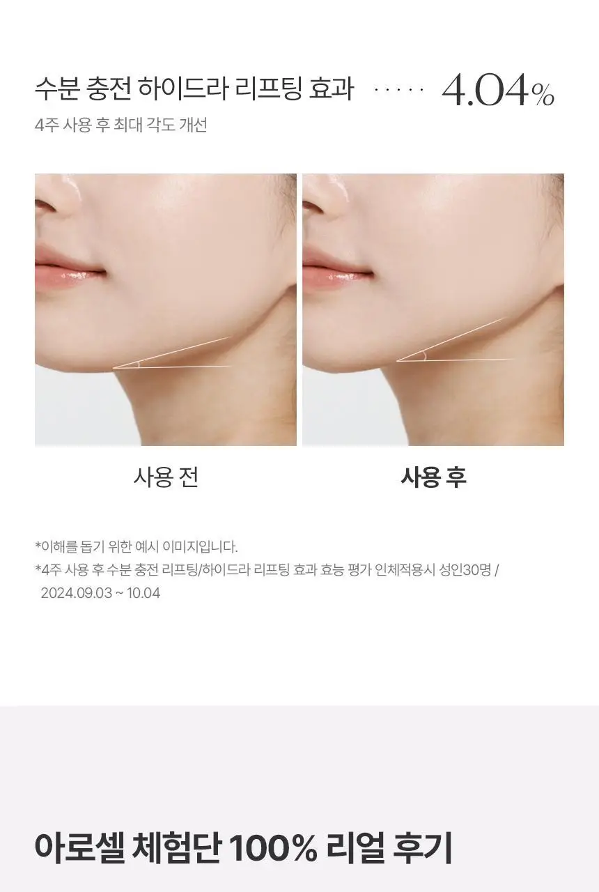 [24시간광채지속] 아로셀 슈퍼 콜라겐 랩핑 마스크 80ml(+미니 브러쉬 증정) 상세페이지 9